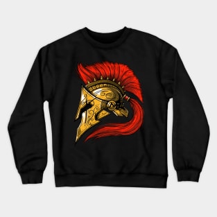 Spartan Helmet Crewneck Sweatshirt